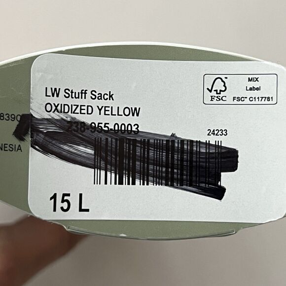 3 REI Lightweight Backpacking Stuff Sacks 15L 5L Camping Hiking 8x18 & 6x14 - Picture 8 of 8